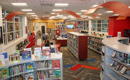 Shotwell Library interior