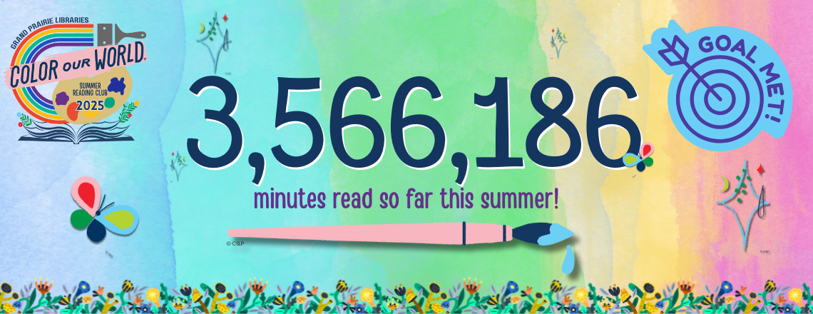 Minutes read so far this summer