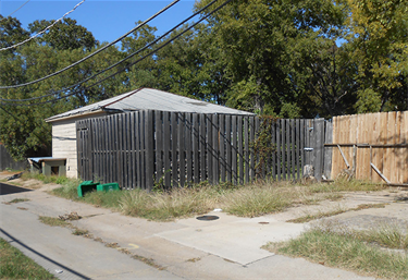 alley weeds 2 Alleys/Easement Violation