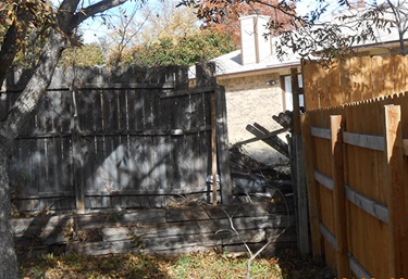 Dilapidated Fence - Fence Code Violation
