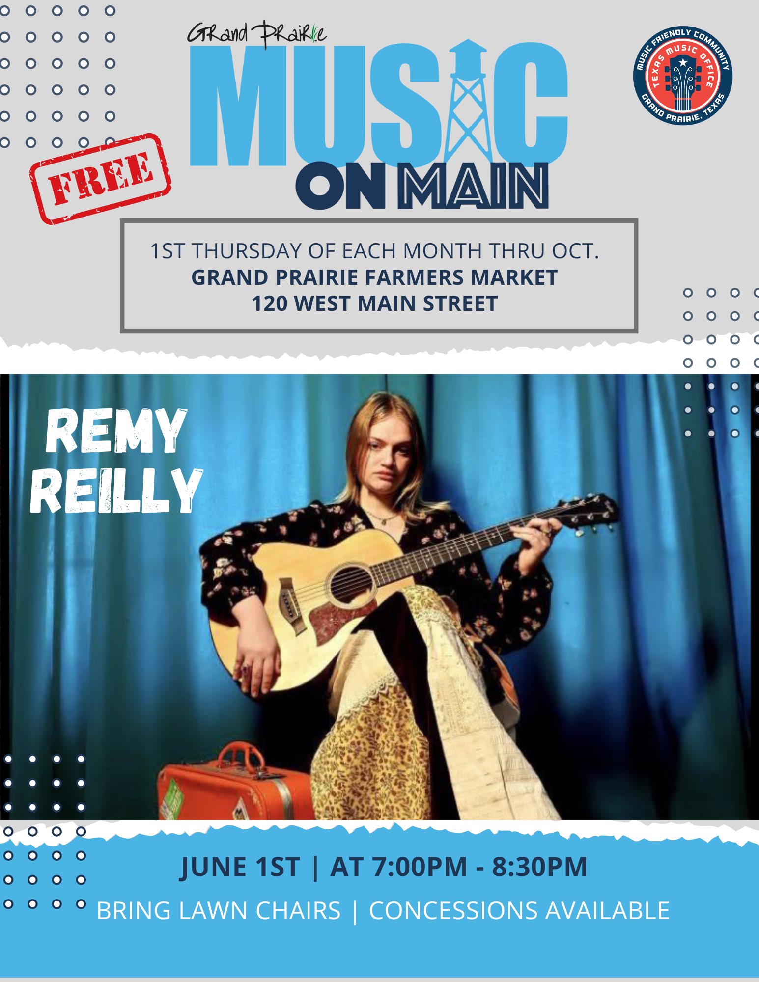 Music on Main June Flyer