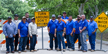 Drainage Crew. The City of Grand Prairie Drainage Crew is on call 24/7 during heavy rainfall
