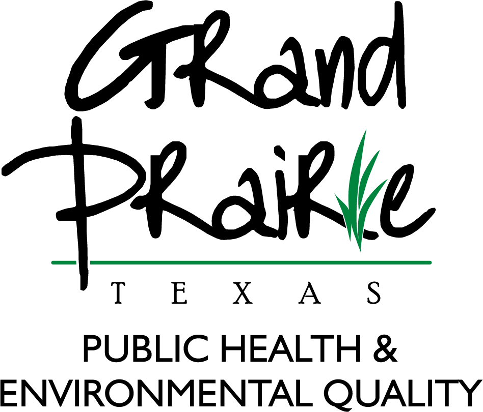 Grand Prairie Texas Public Health & Environmental Quality Logo