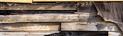 Old planks of wood