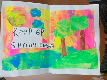 Julian Espinosa - Keep GP Spring Clean - 2nd Grade Honorable Mention - Elementary Group 1 (K-3)