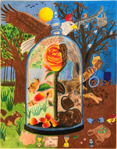Samantha Ho - You Can't Go Back In Time - 7th Grade 1st Prize - Middle/High School