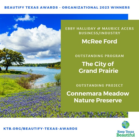 Keep Texas Beautiful Award