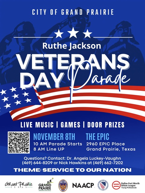 Ruthe Jackson Veterans Day Parade