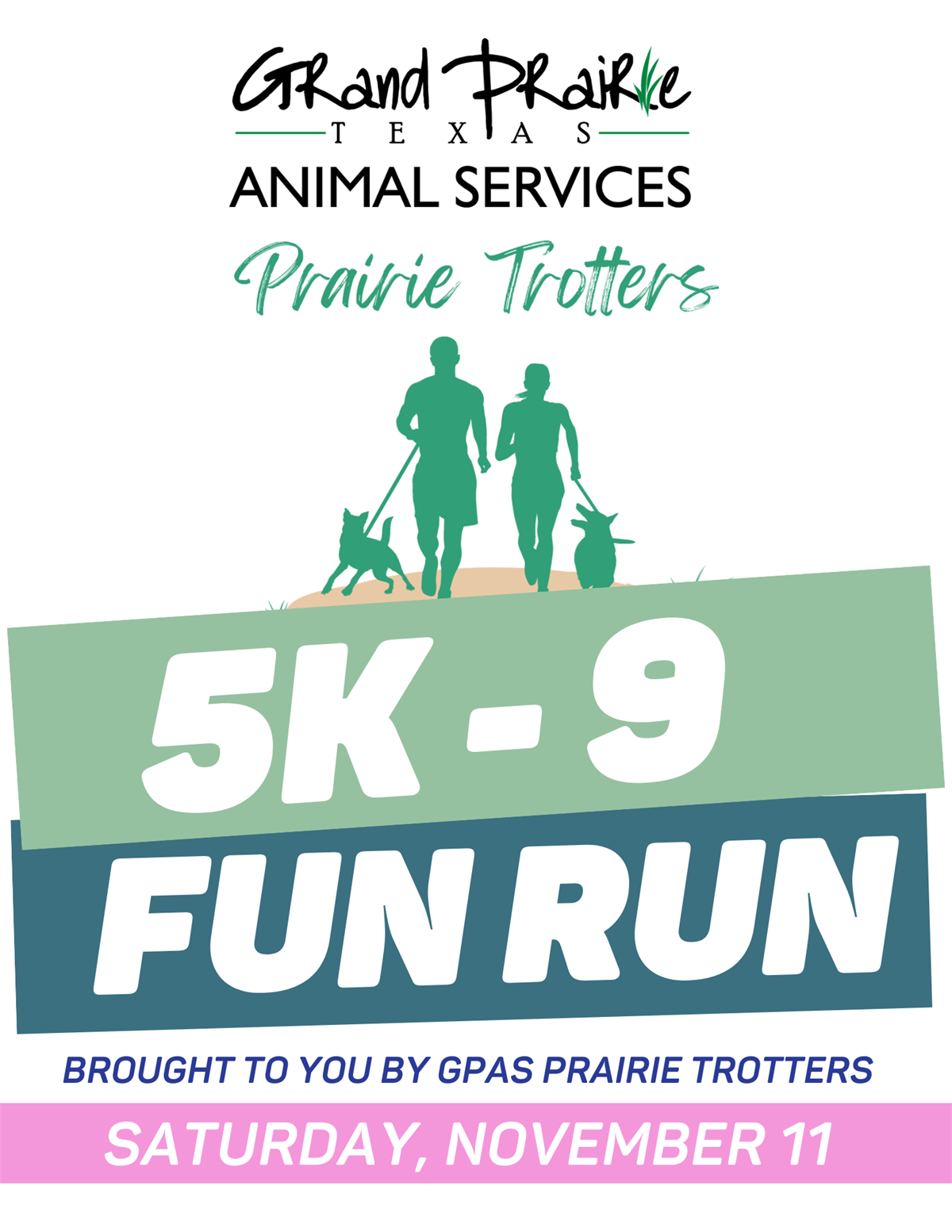 5K9 Fun Run hosted by Grand Prairie Animal Services City of Grand Prairie
