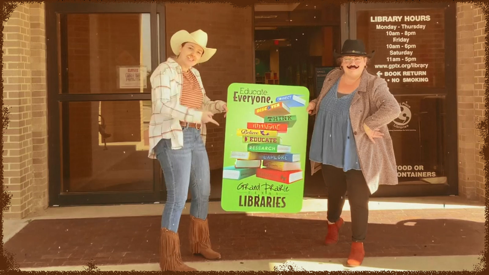 Library card signup month video