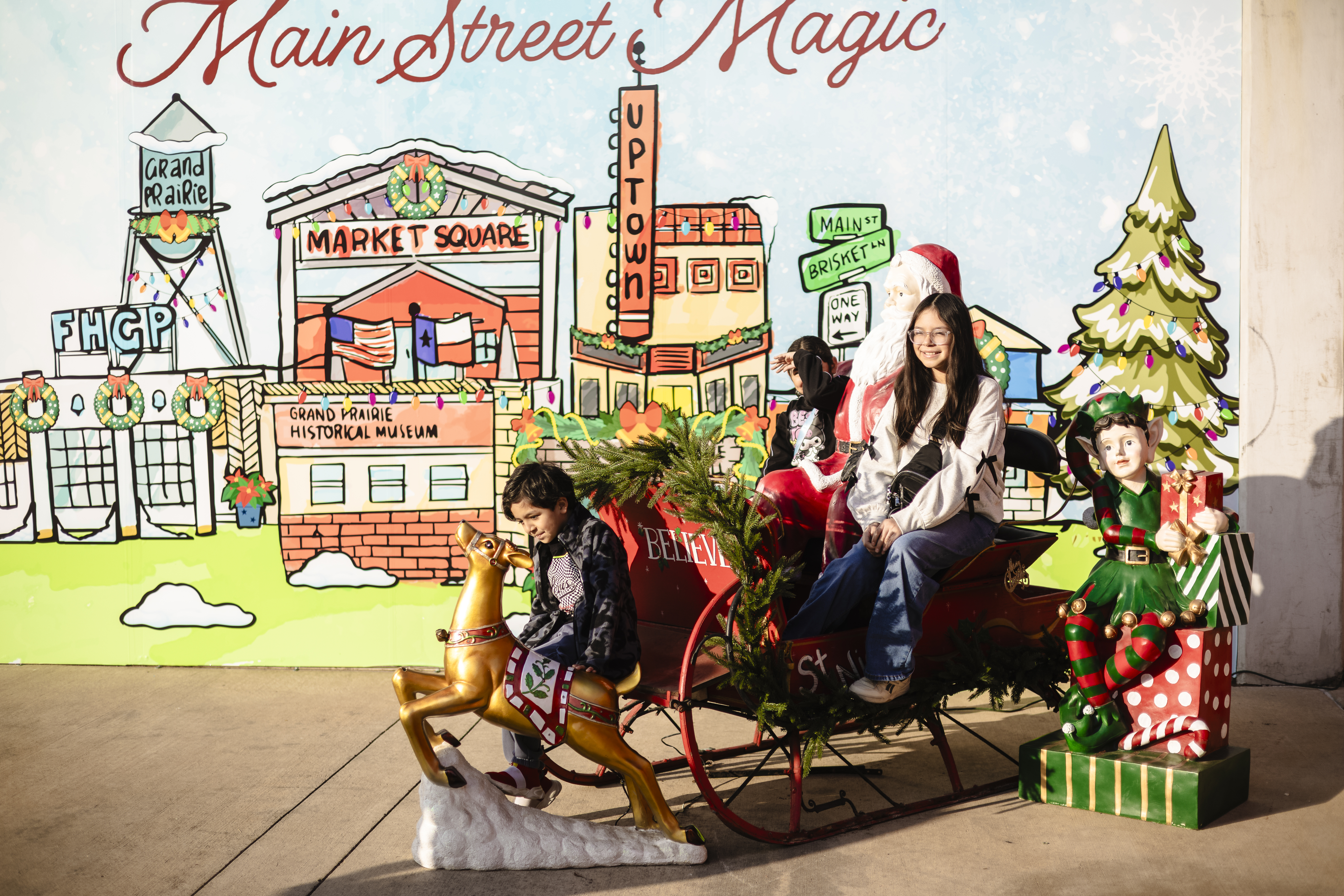 Main Street Magic Wall