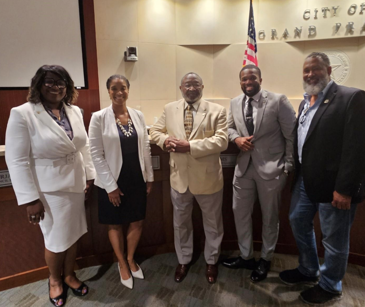 Council Members with Ed Hemphill