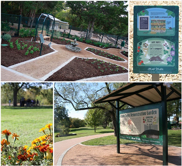 PDF Photo Collage of Gardens at Kirby Creek