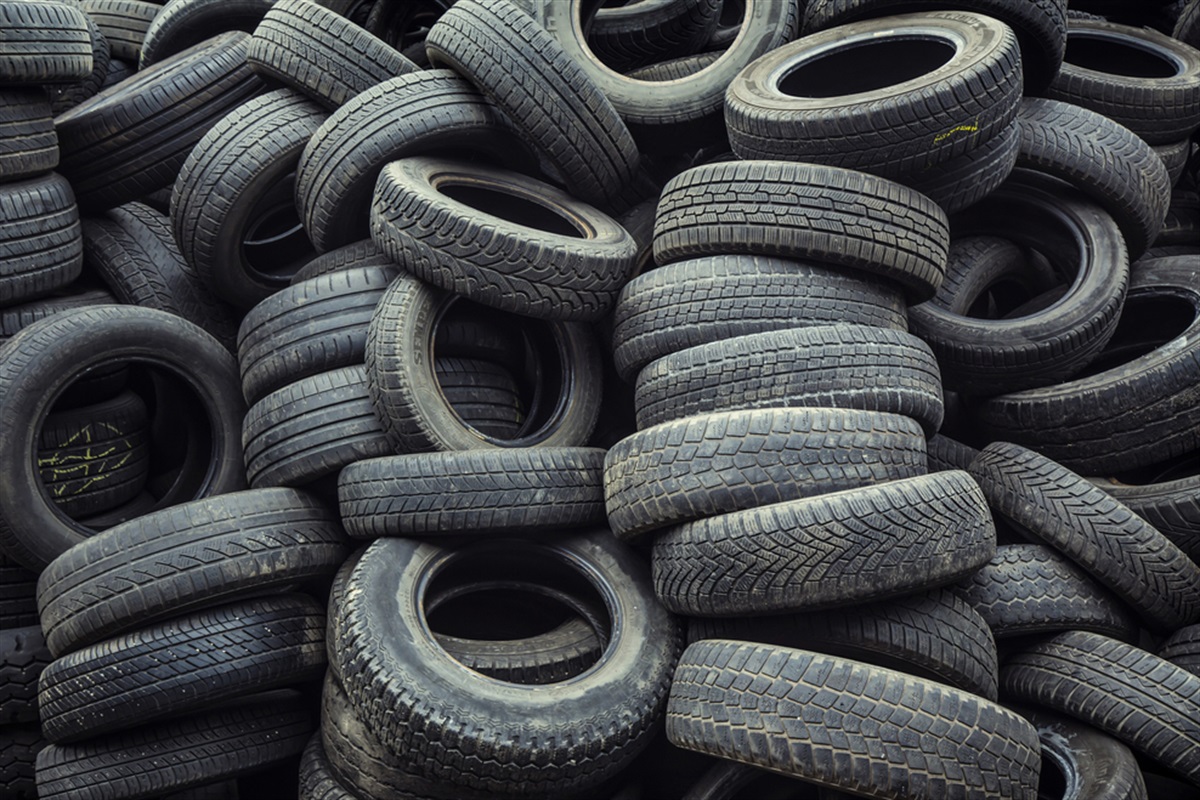 Recycling garbage elements trash bags tires management industry